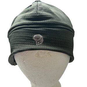Mountain Hardwear Beanie Hat Green Type 2 Fun Dome Textured NEW Unisex S/M